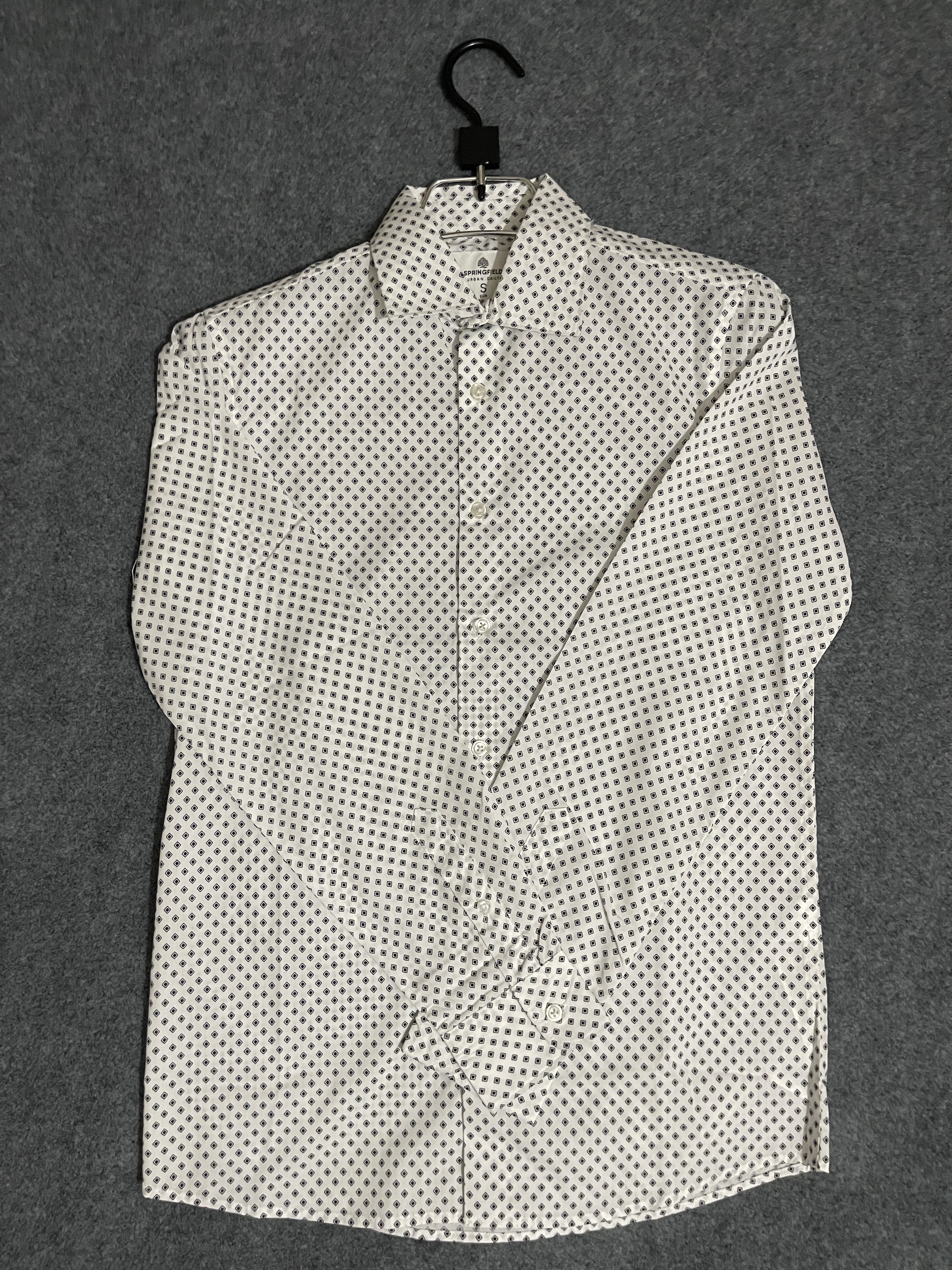 Springfield White Full Sleeves Shirt